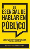 Lo Esencial De Hablar En Público Lo Esencial De Hablar En Público