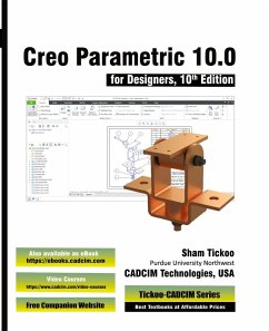 Cover Creo Parametric 10.0 for Designers, 10th Edition