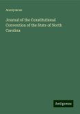 Journal of the Constitutional Convention of the State of North Carolina