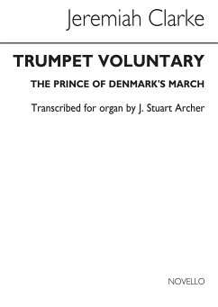 Cover J. Clarke, Trumpet Voluntary Orgel Buch