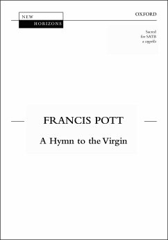 Cover A Hymn to the Virgin for mixed chorus a cappella score