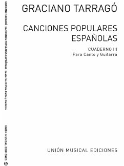 Canciones populares espanolas vol.3 para canto y guitarra