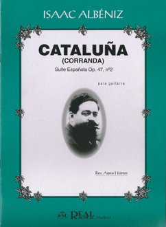Cataluńa (Corranda), Suite Espańola Op.47 No.2 Gitarre Blatt