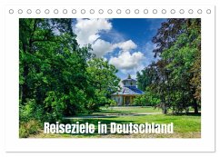 Reiseziele in Deutschland (Tischkalender 2025 DIN A5 quer), CALVENDO Monatskalender Reiseziele in Deutschland (Tischkalender 2025 DIN A5 quer), CALVENDO Monatskalender