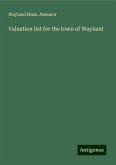 Valuation list for the town of Wayland Valuation list for the town of Wayland