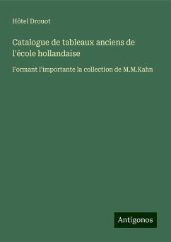 Catalogue de tableaux anciens de l'école hollandaise - Hôtel Drouot