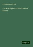 A short analysis of New Testament history