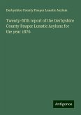 Twenty-fifth report of the Derbyshire County Pauper Lunatic Asylum: for the year 1876