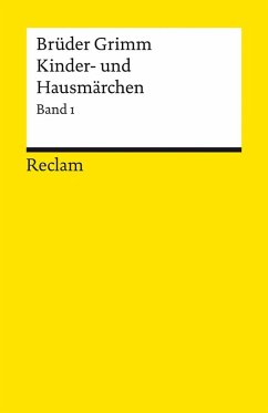 Cover Kinder- und Hausmärchen. Band 1: Märchen Nr. 1-86