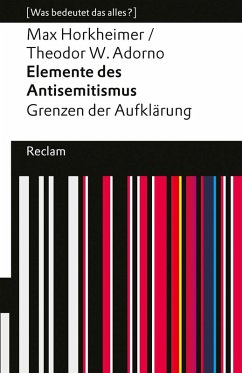 Cover Elemente des Antisemitismus. Grenzen der Aufklärung