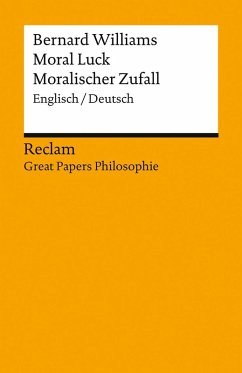Cover Moral Luck / Moralischer Zufall