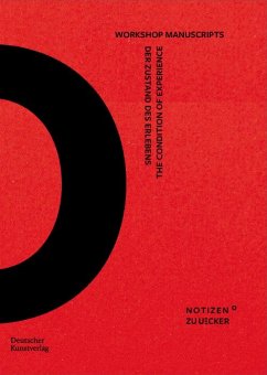 Cover Der Zustand des Erlebens - The Condition of Experience