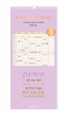 Familienplaner 2026 Einer für alle