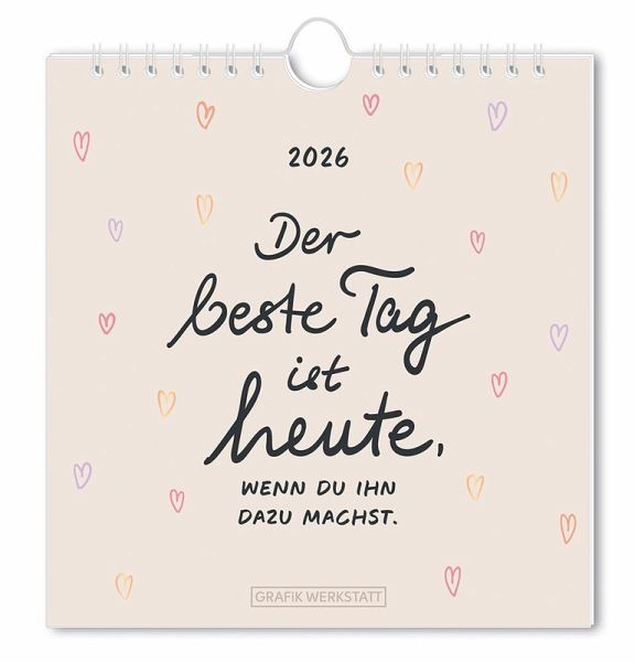 Postkartenkalender 2026 Der beste Tag Postkartenkalender 2026 Der beste Tag