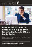 Errores del sistema de artículos en inglés entre los estudiantes de EFL de habla árabe