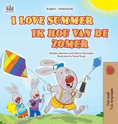 Cover I Love Summer (English Dutch Bilingual Children's Book)