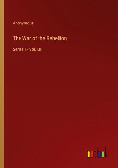 Cover The War of the Rebellion