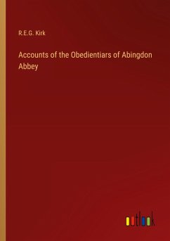 Accounts of the Obedientiars of Abingdon Abbey