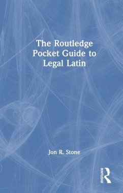 Cover The Routledge Pocket Guide to Legal Latin