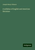 A syllabus of English and American literature A syllabus of English and American literature
