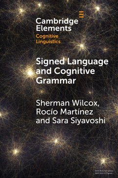 Signed Language and Cognitive Grammar - Wilcox, Sherman (University of New Mexico); Martinez, Rocio (University of Buenos Aires and National Scientific ; Siyavoshi, Sara (University of the Free State)