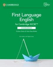 Cover Cambridge Igcse(tm) First Language English Coursebook with Digital Access (2 Years)