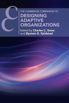 Cover Designing Adaptive Organizations