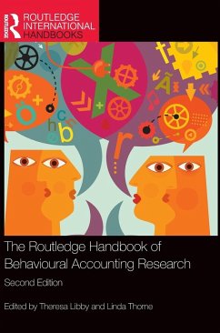 Cover The Routledge Handbook of Behavioural Accounting Research