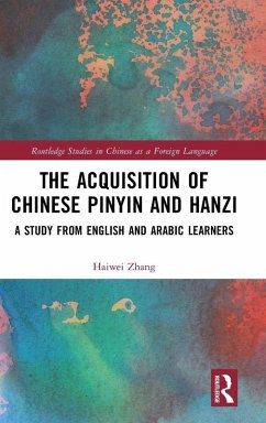 Cover The Acquisition of Chinese Pinyin and Hanzi