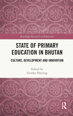 Cover State of Primary Education in Bhutan