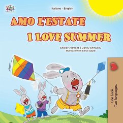 I Love Summer (Italian English Bilingual Children's Book)