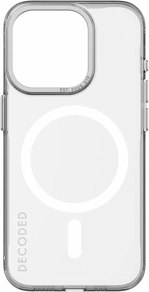 Decoded Recycled Plastic Backcover iP 15 Pro Transparant Decoded Recycled Plastic Backcover iP 15 Pro Transparant