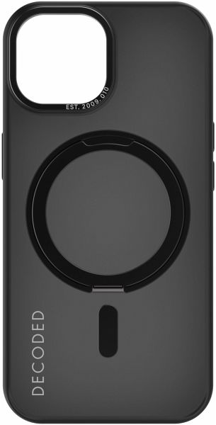 Decoded Recycled Plastic Loop Stand Backcover iPhone 15 Black Decoded Recycled Plastic Loop Stand Backcover iPhone 15 Black