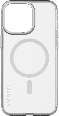 Cover Decoded Recycled Plastic Backcover iP 15 Pro Max Transp.