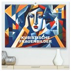 Kubistische Frauen Bilder (hochwertiger Premium Wandkalender 2025 DIN A2 quer), Kunstdruck in Hochglanz