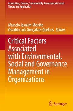 Cover Critical Factors Associated with Environmental, Social and Governance Management in Organizations