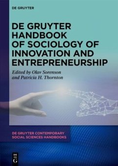 Cover De Gruyter Handbook of Sociology of Innovation and Entrepreneurship