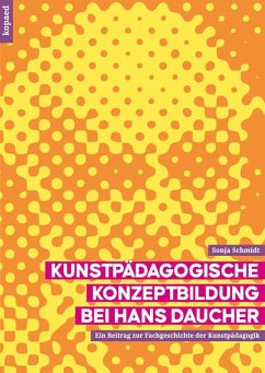 Cover Kunstpädagogische Konzeptbildung bei Hans Daucher