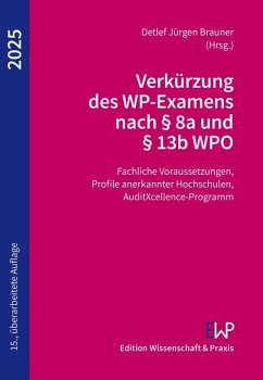 Cover Verkürzung des WP-Examens nach § 8a und § 13b WPO 2025