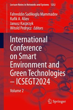 Cover International Conference on Smart Environment and Green Technologies - ICSEGT2024