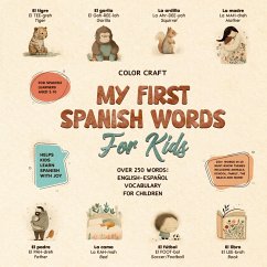 Cover My First Spanish Words Book For Kids