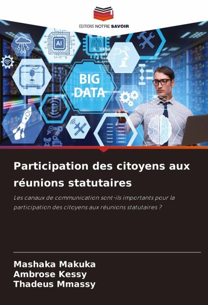 Participation des citoyens aux réunions statutaires Participation des citoyens aux réunions statutaires