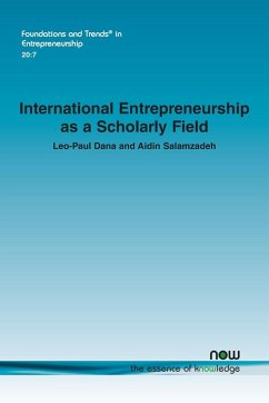International Entrepreneurship as a Scholarly Field International Entrepreneurship as a Scholarly Field