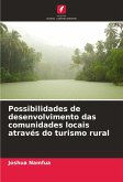 Possibilidades de desenvolvimento das comunidades locais através do turismo rural