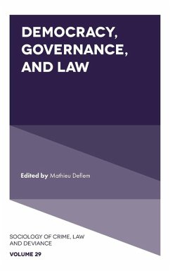 Democracy, Governance, and Law - Mathieu Deflem