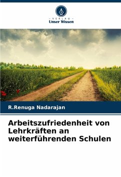 Cover Arbeitszufriedenheit von Lehrkräften an weiterführenden Schulen