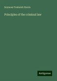 Principles of the criminal law