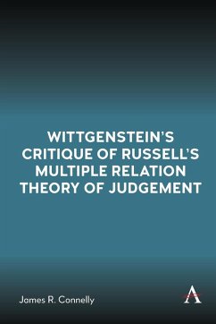 Cover Wittgenstein's Critique of Russell's Multiple Relation Theory of Judgement