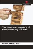 The need and urgency of circumventing the law The need and urgency of circumventing the law