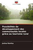 Possibilités de développement des communautés locales grâce au tourisme rural